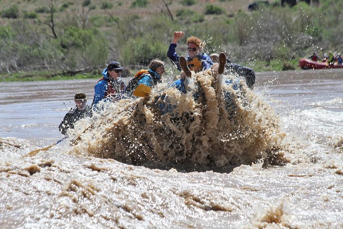 Whitewater Rafting on the Colorado River - Fisher Towers and the best red-rock views