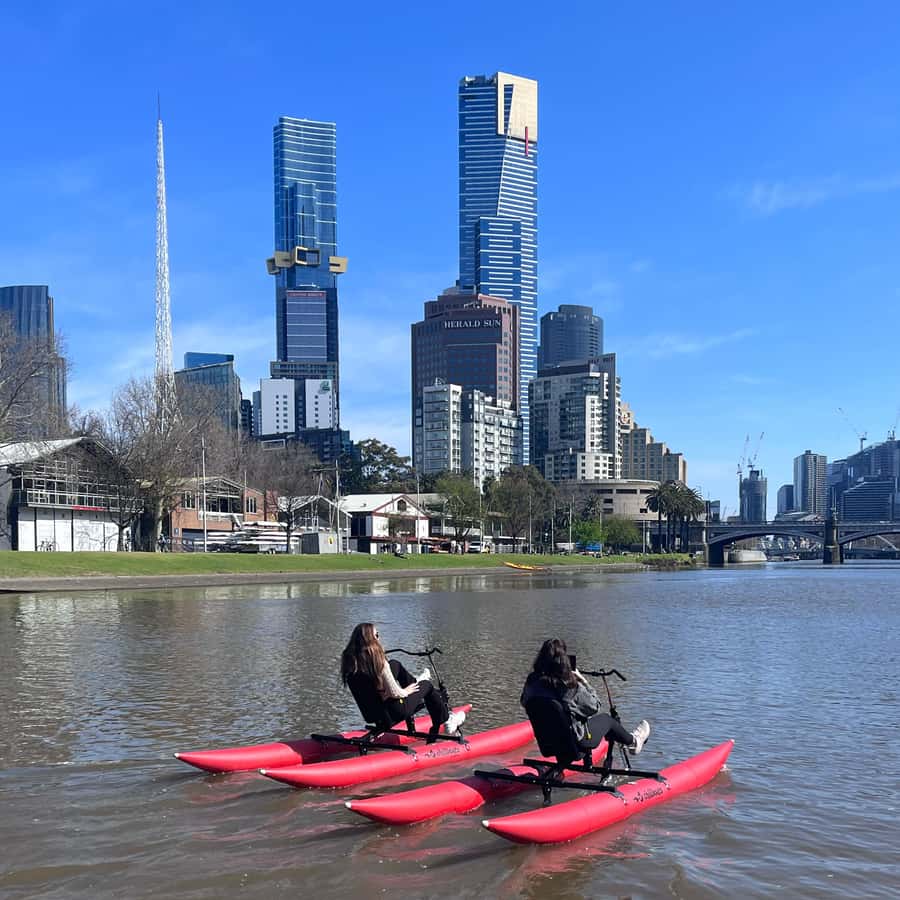Yarra River, Melbourne Waterbike Tour - What the $70 price gives you