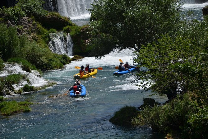 Zadar: Zrmanja River Kayaking, with optional transfer from Zadar - Waterfalls, portages, and the final drop