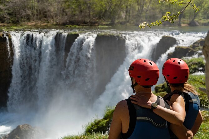Zadar: Zrmanja River Kayaking, with optional transfer from Zadar - Paddling the first rapids