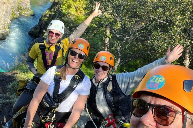Zipline Adventure Through Glerárgil River Canyon in Akureyri Town - Five ziplines through Akureyri’s river canyon