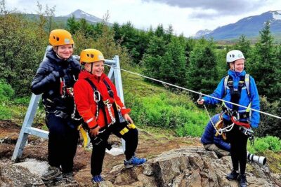 Zipline Adventure Through Glerárgil River Canyon in Akureyri Town